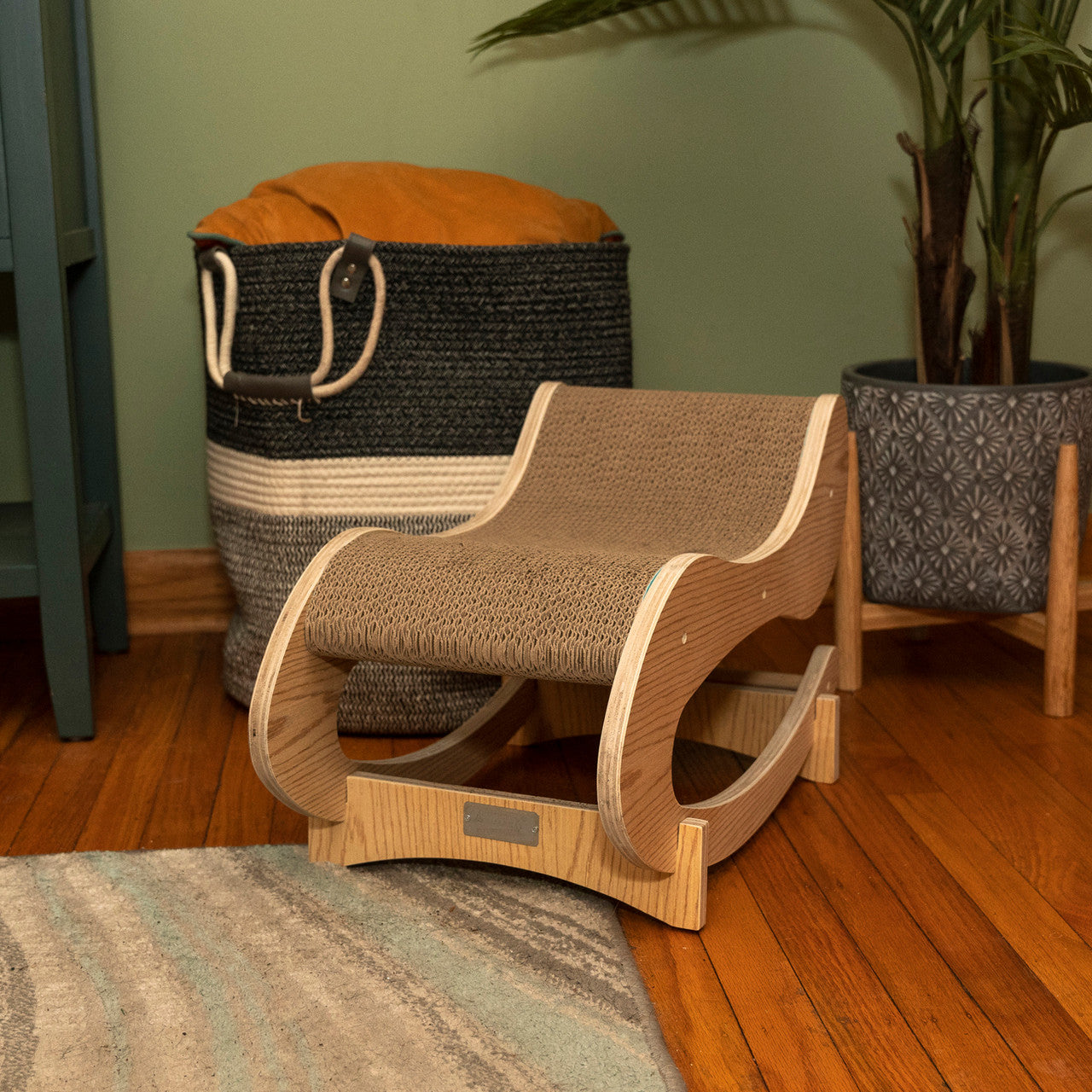 Wooden Rocking Chair For Cats