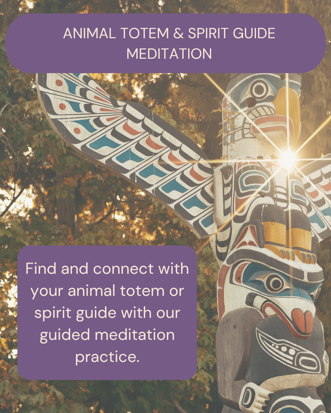 Animal Totems and Spirit Guides Masterclass