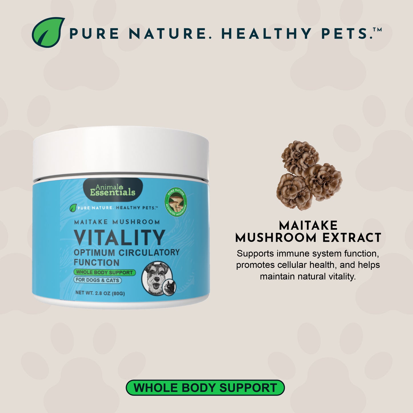 Maitake Mushroom for Dogs & Cats