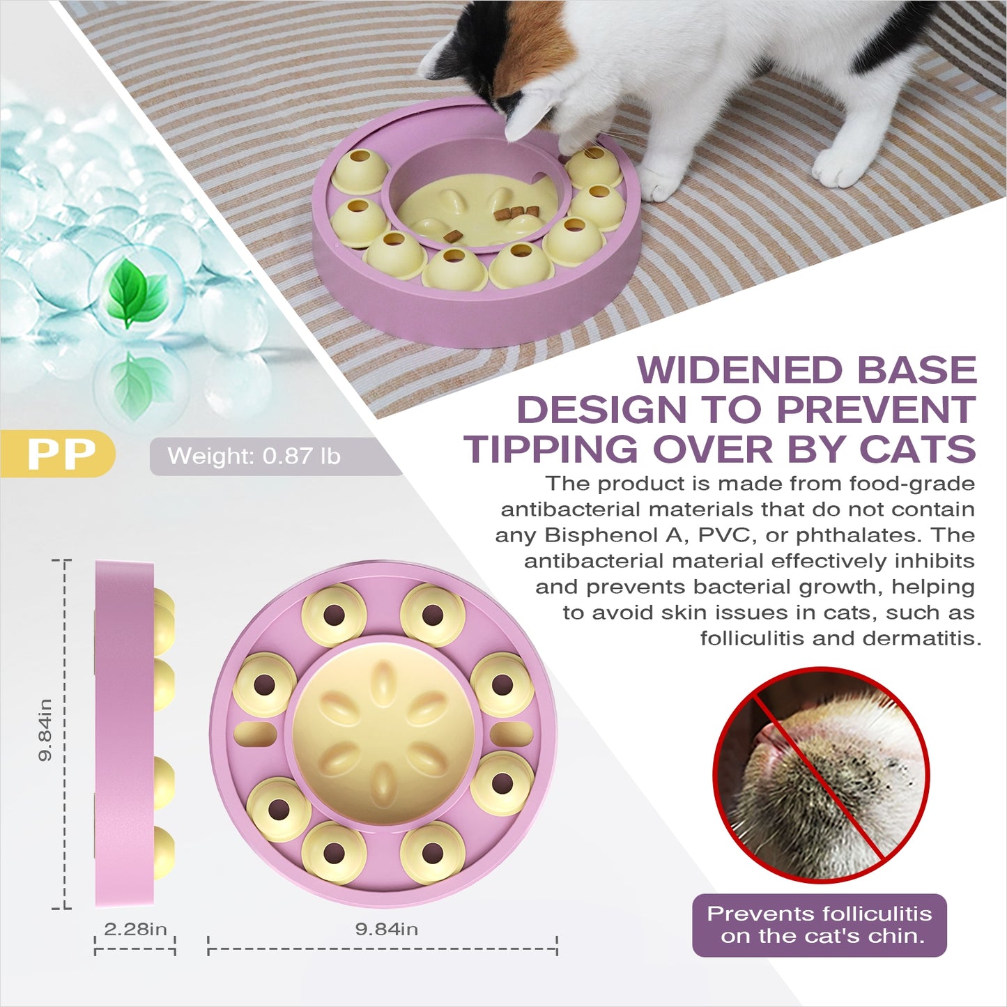 Cat Wheel Puzzle Toy