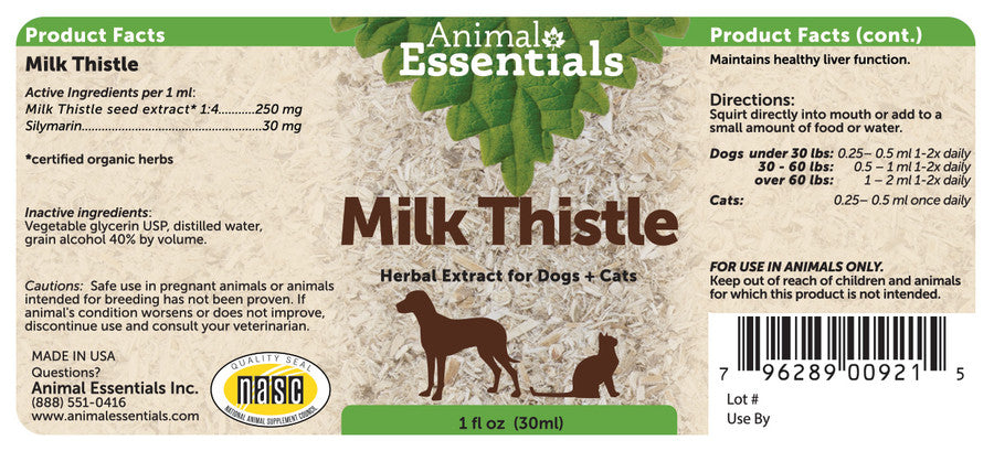 Milk Thistle Herbal Extract