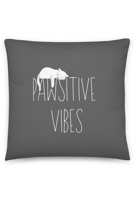 "Pawsitive Vibes" - Basic Pillow