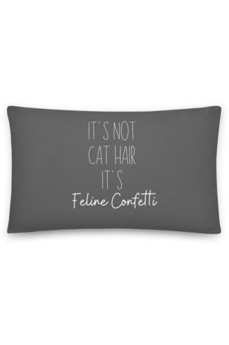 "Feline Confetti" - Basic Pillow