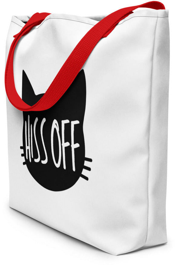 "Hiss Off" - Beach Bag