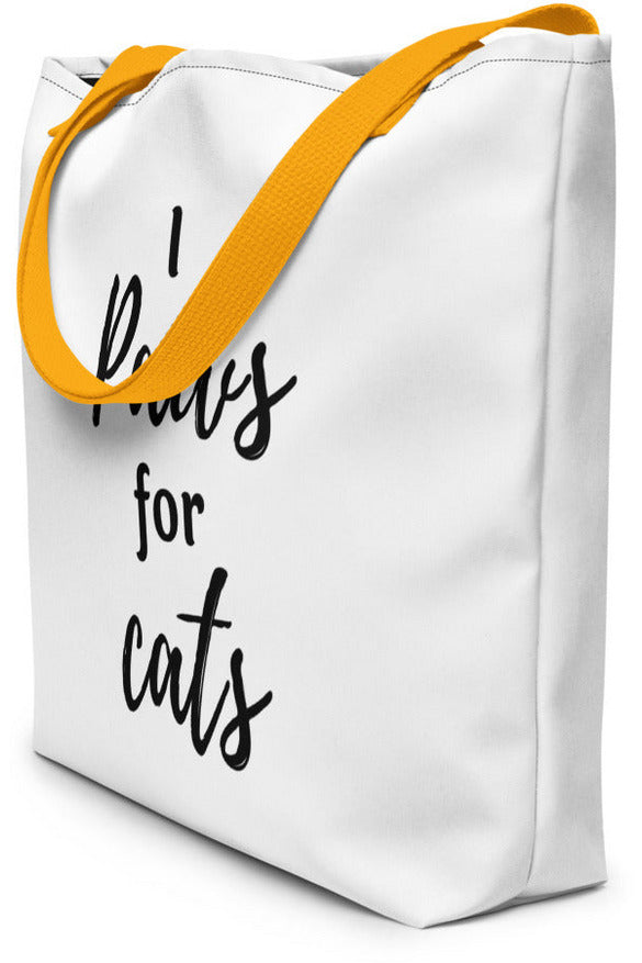 "Paws For Cats" - Beach Bag