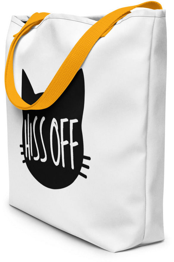 "Hiss Off" - Beach Bag