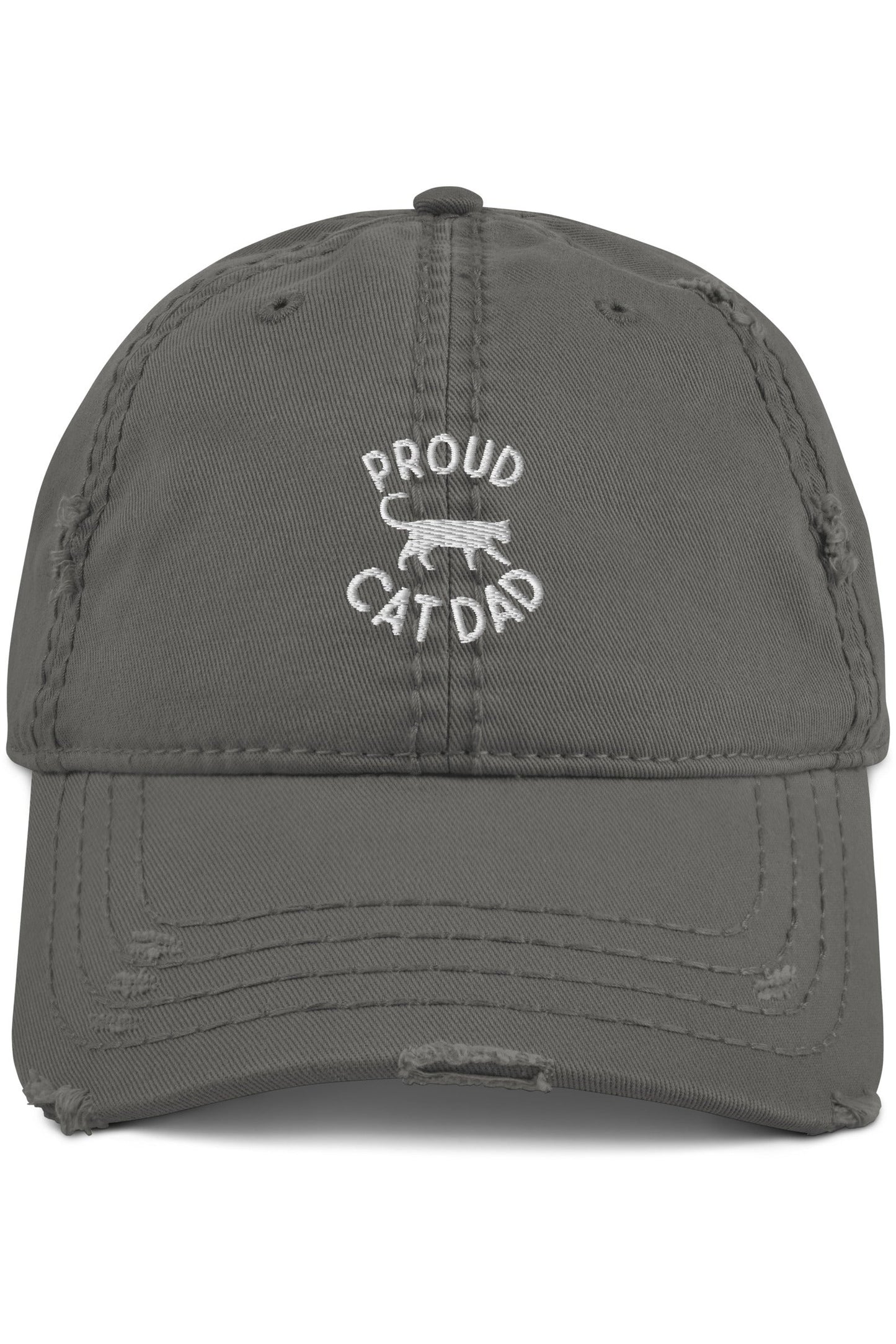 "Proud Dad" - Distressed Dad Hat