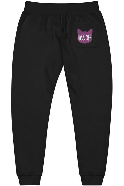 "Hiss Off" - Unisex fleece sweatpants
