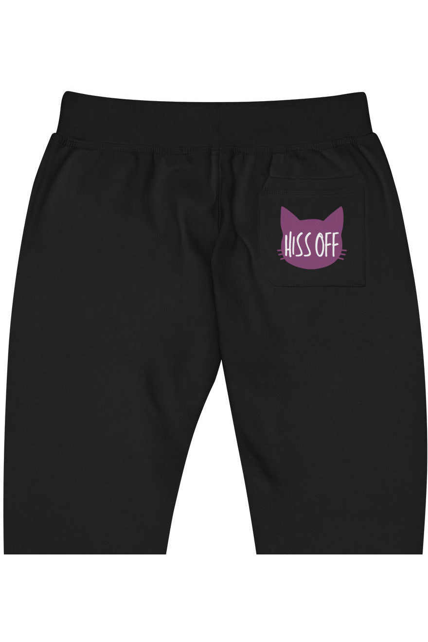 "Hiss Off" - Unisex fleece sweatpants