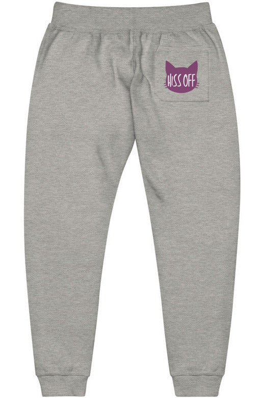 "Hiss Off" - Unisex fleece sweatpants