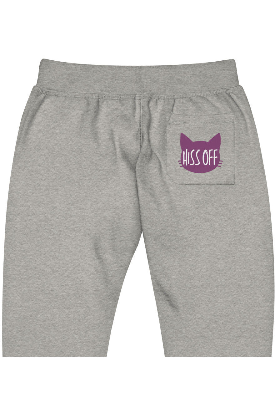"Hiss Off" - Unisex fleece sweatpants