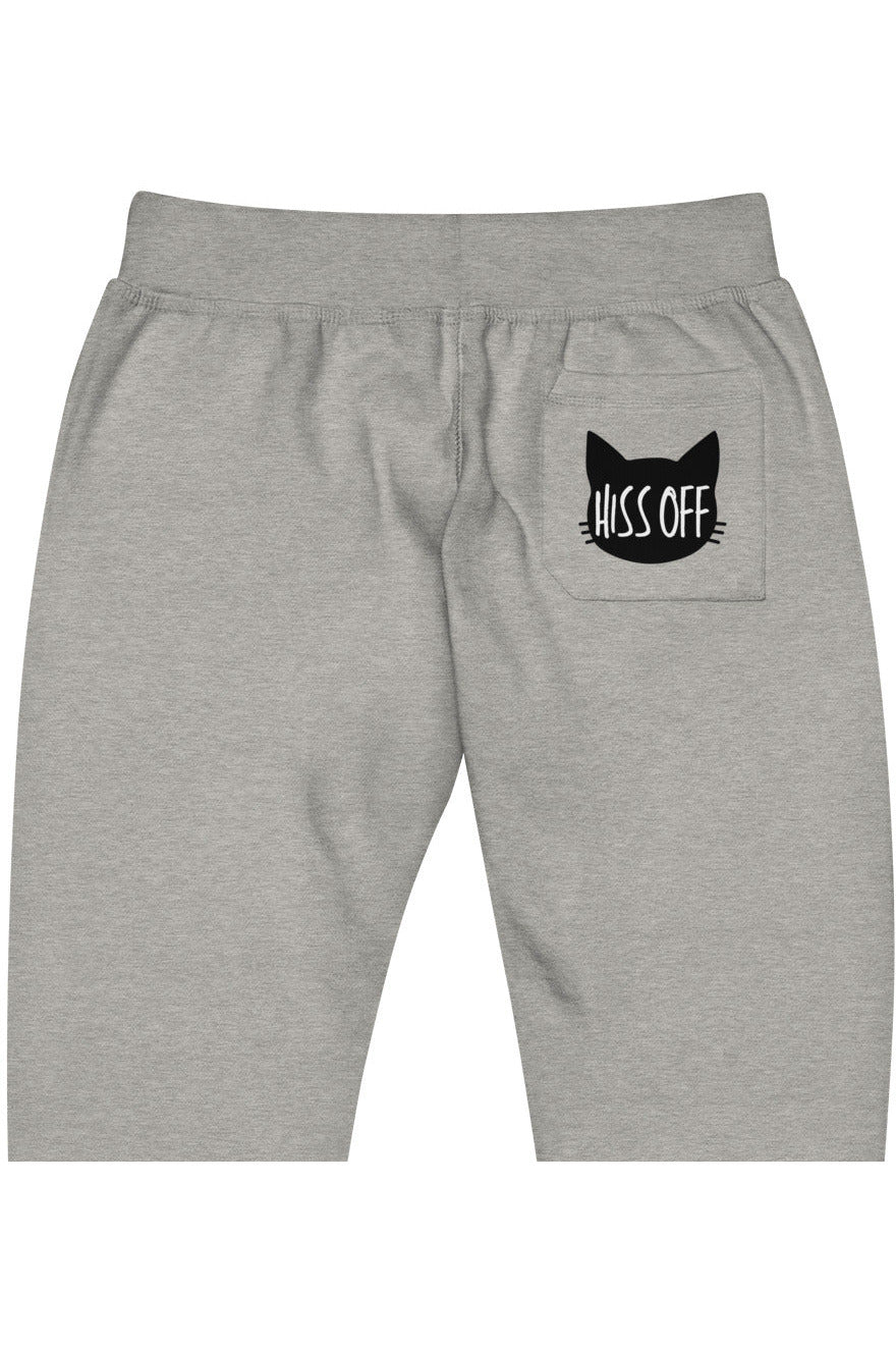 "Hiss Off" - Unisex fleece sweatpants