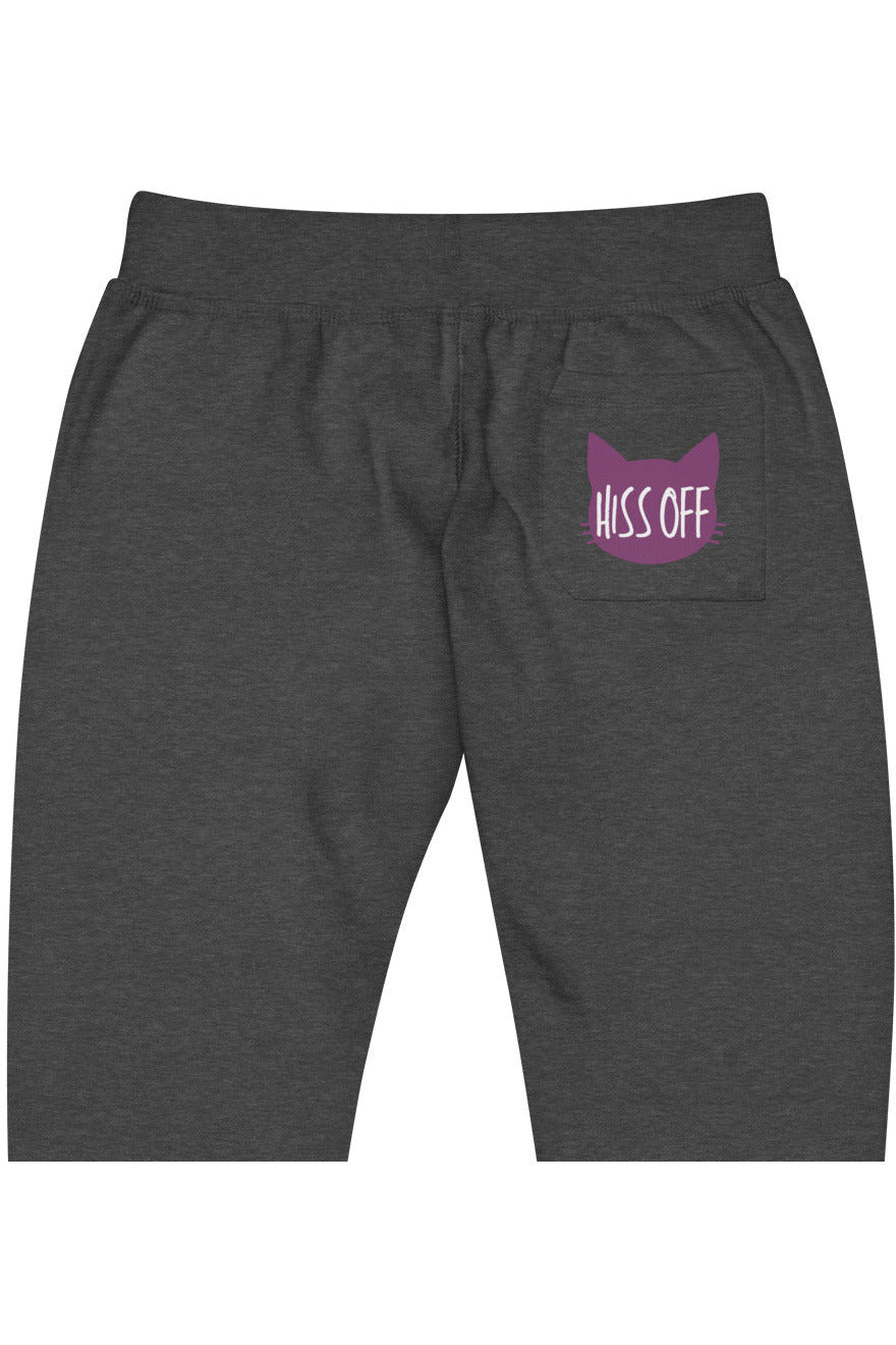 "Hiss Off" - Unisex fleece sweatpants
