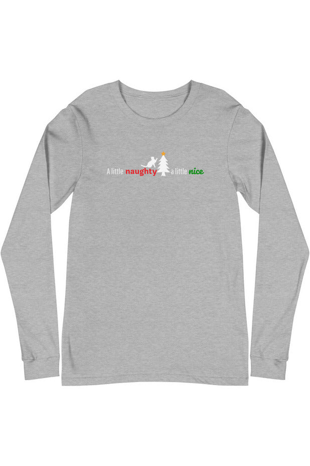 "Naughty Nice" - Unisex Long Sleeve Tee