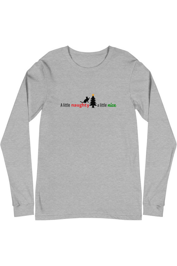 "Naughty Nice" - Unisex Long Sleeve Tee