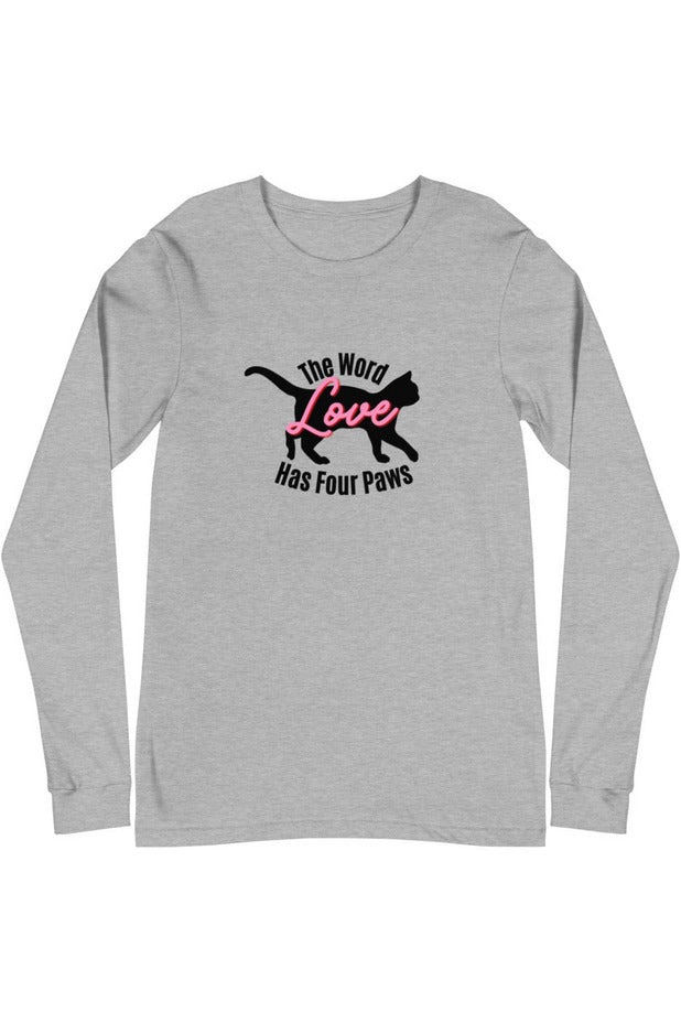 "The Word Love" - Unisex Long Sleeve Tee