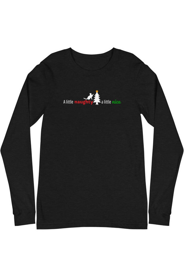 "Naughty Nice" - Unisex Long Sleeve Tee