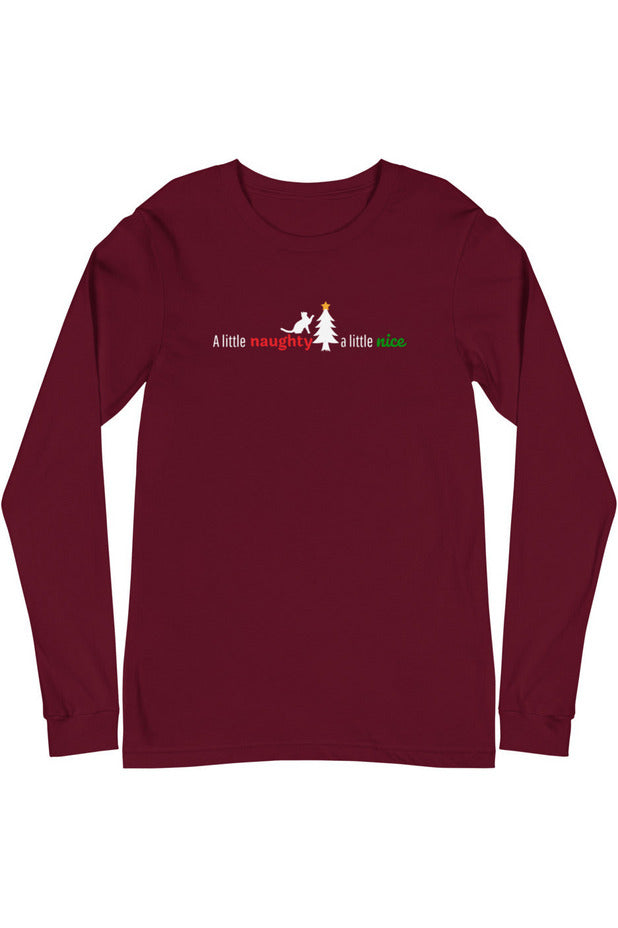 "Naughty Nice" - Unisex Long Sleeve Tee