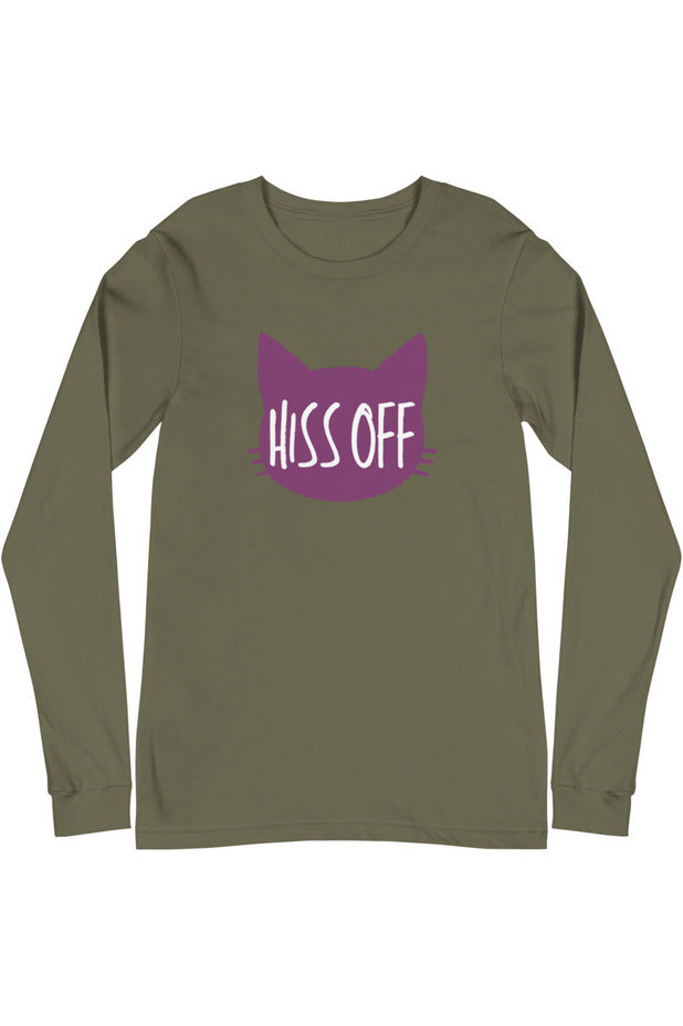 "Hiss Off" - Unisex Long Sleeve Tee