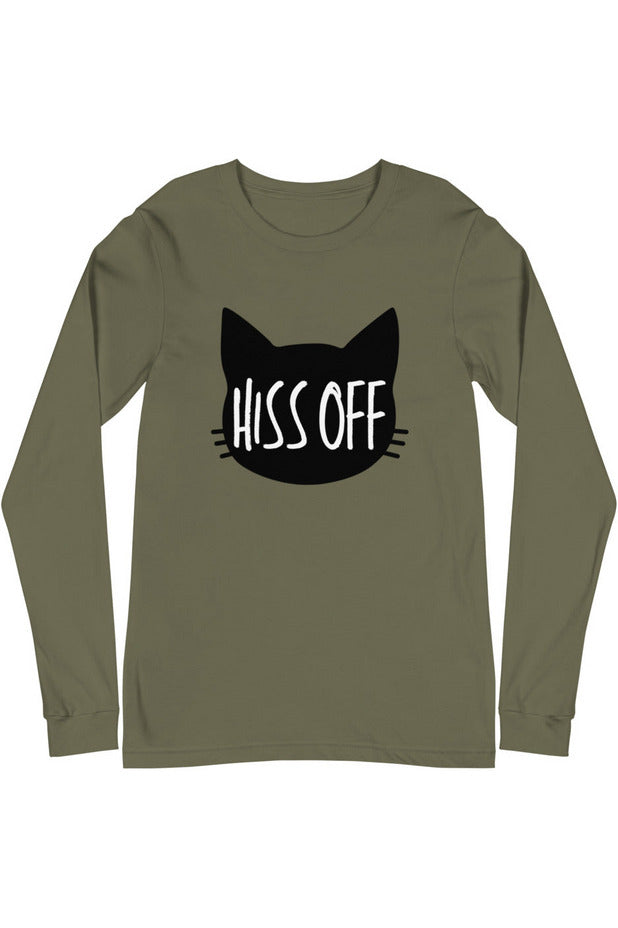 "Hiss Off" - Unisex Long Sleeve Tee