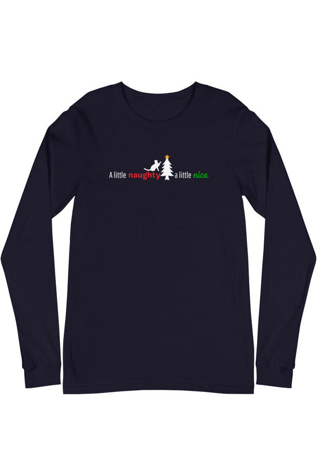 "Naughty Nice" - Unisex Long Sleeve Tee