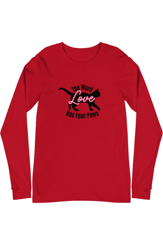 "The Word Love" - Unisex Long Sleeve Tee