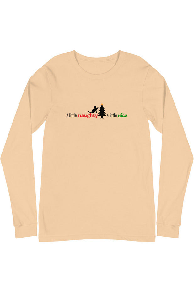 "Naughty Nice" - Unisex Long Sleeve Tee
