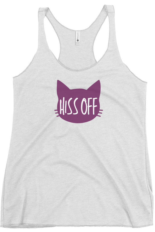 "Hiss Off" - Women's Racerback Tank