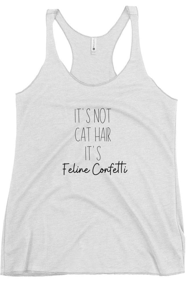 "Feline Confetti" - Women's Racerback Tank