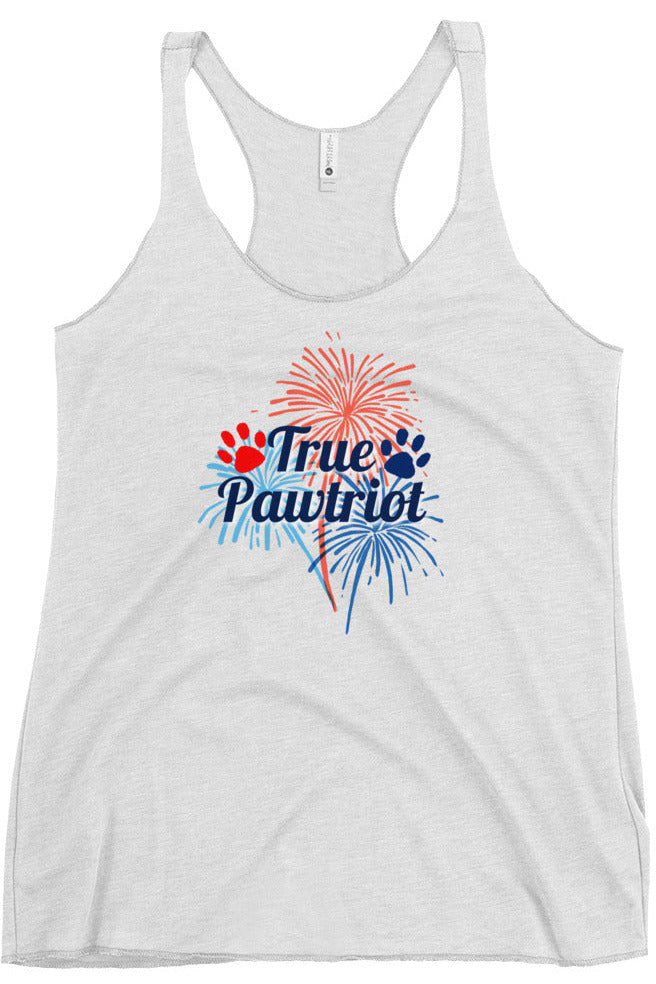 "Pawtriot" - Women's Racerback Tank