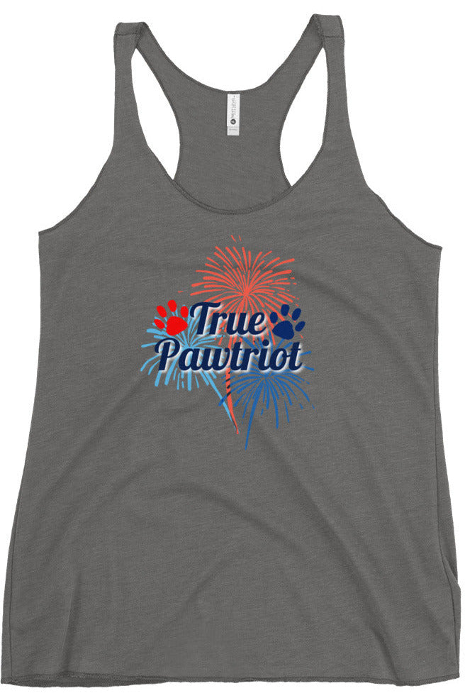 "Pawtriot" - Women's Racerback Tank