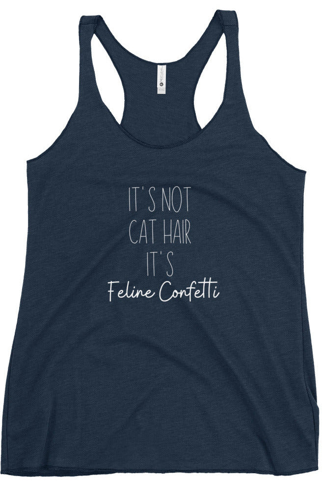 "Feline Confetti" - Women's Racerback Tank