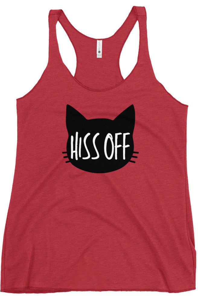 "Hiss Off" - Women's Racerback Tank