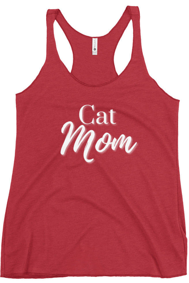 "Cat Mom" - Women's Racerback Tank