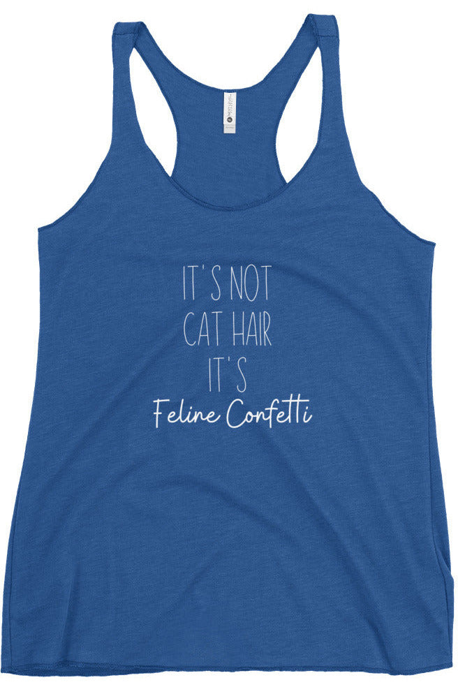 "Feline Confetti" - Women's Racerback Tank