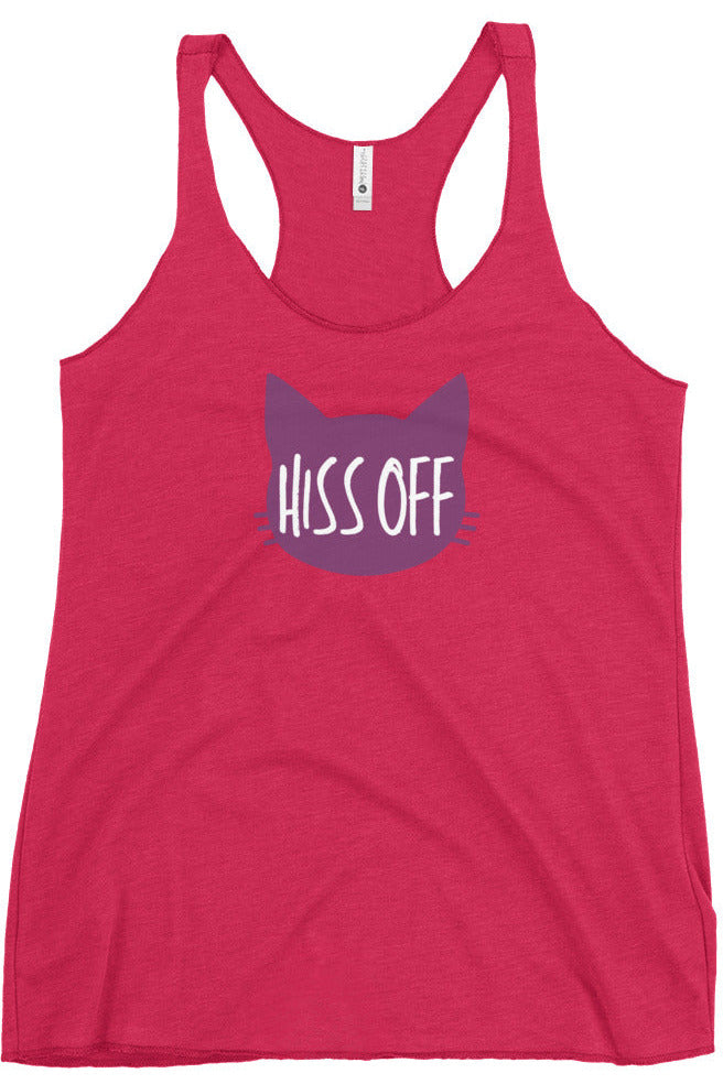 "Hiss Off" - Women's Racerback Tank