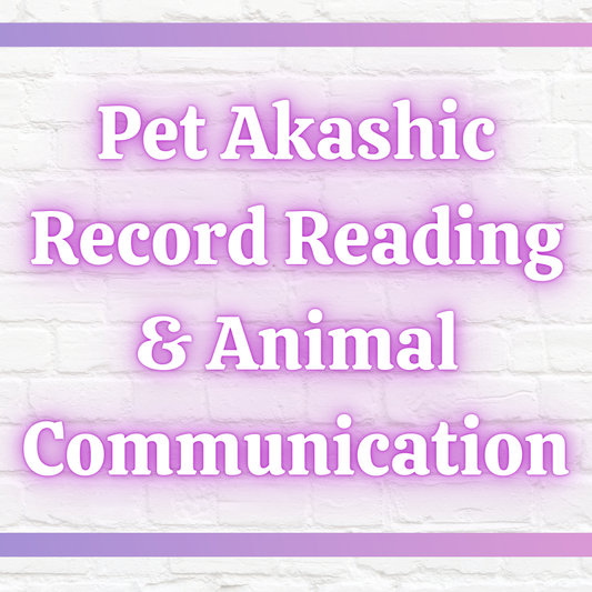 Pet Akashic Record Reading & Animal Communication Bundle