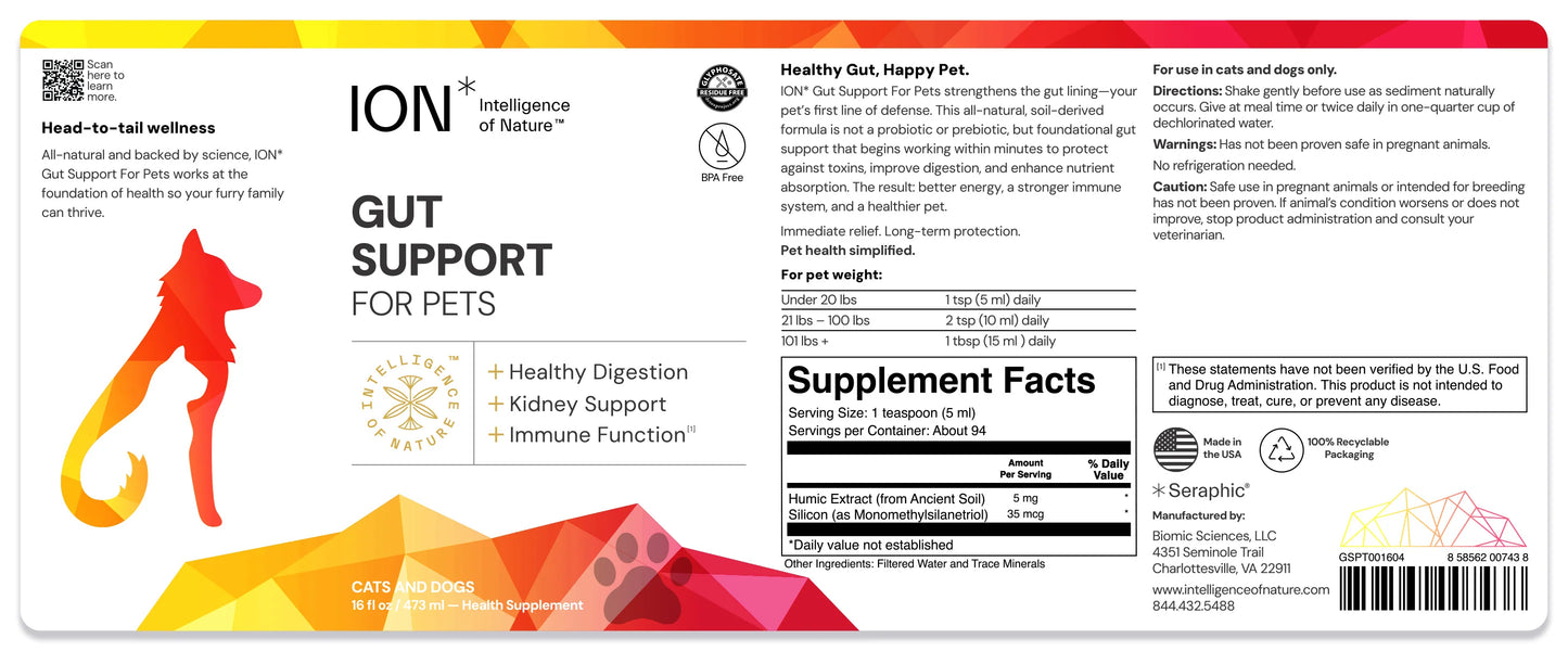ION Gut Support For Pets