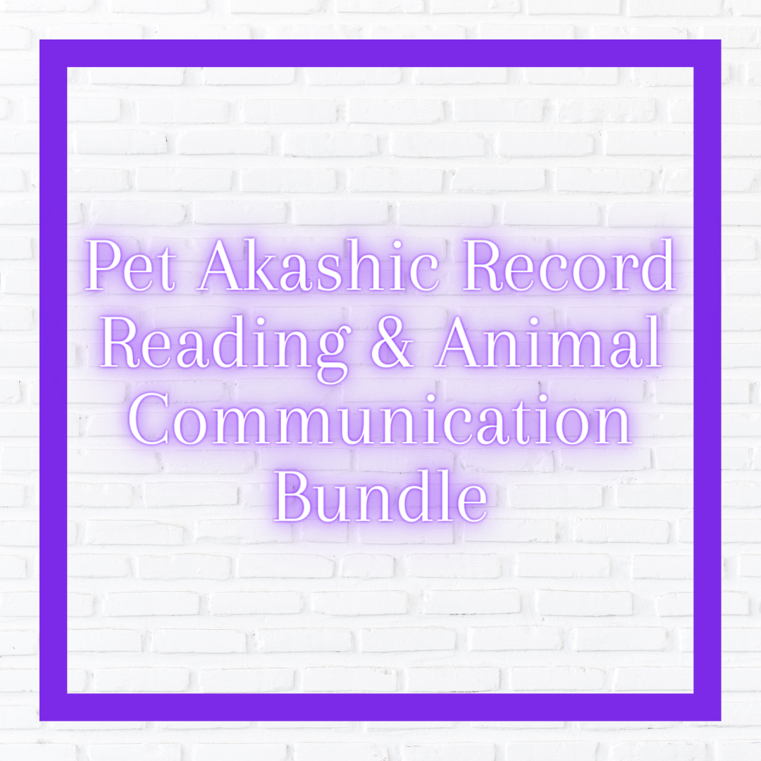 Pet Akashic Record Reading & Animal Communication Bundle