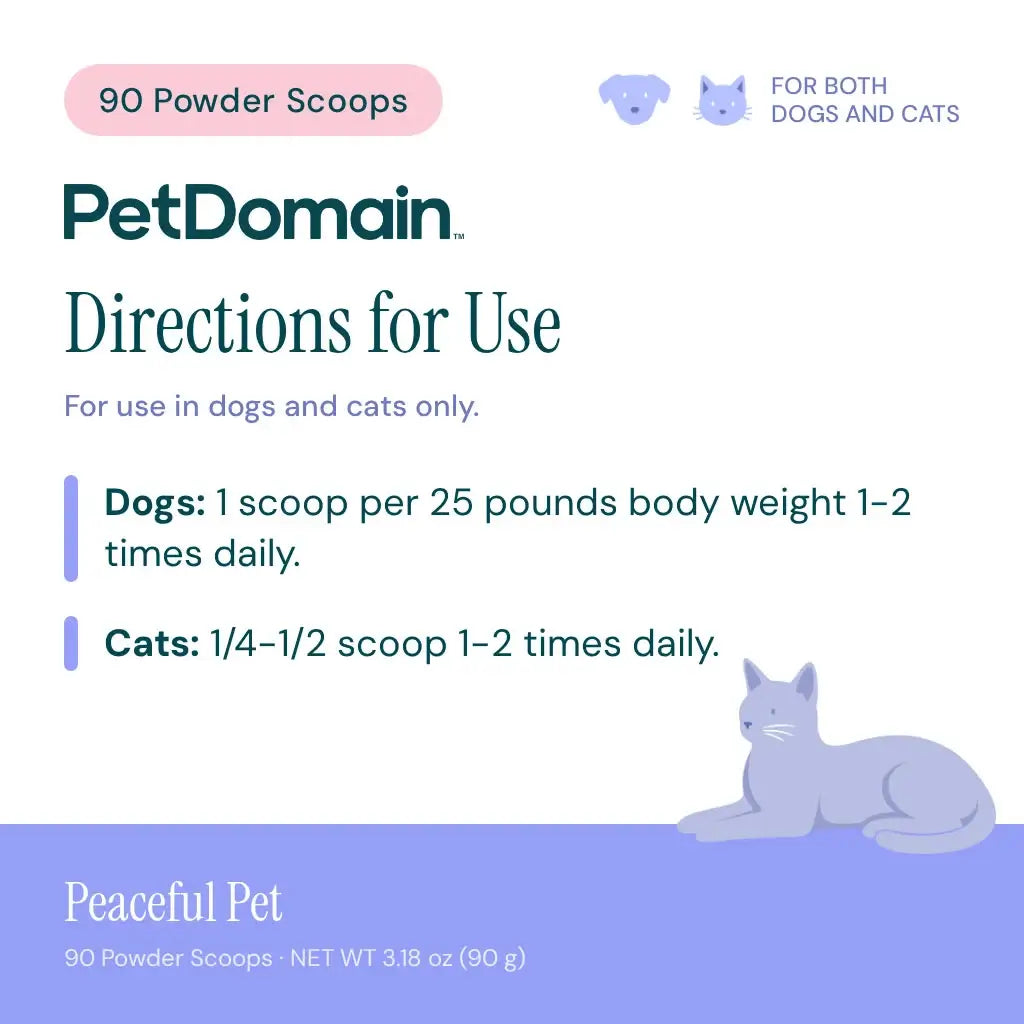 Peaceful Pet Powder