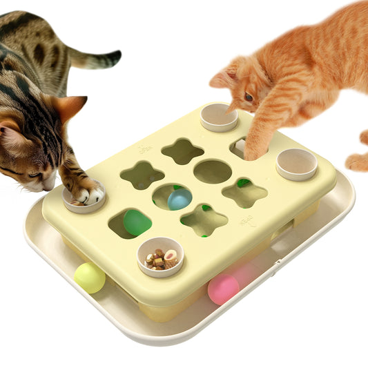 Cat Puzzle Station Toy Level 3 In 1