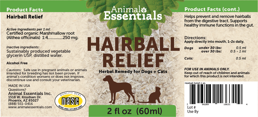 Hairball Relief Formula