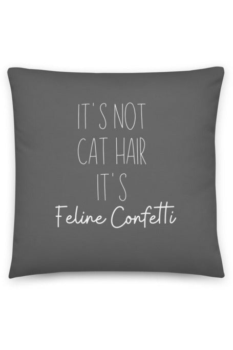 "Feline Confetti" - Basic Pillow