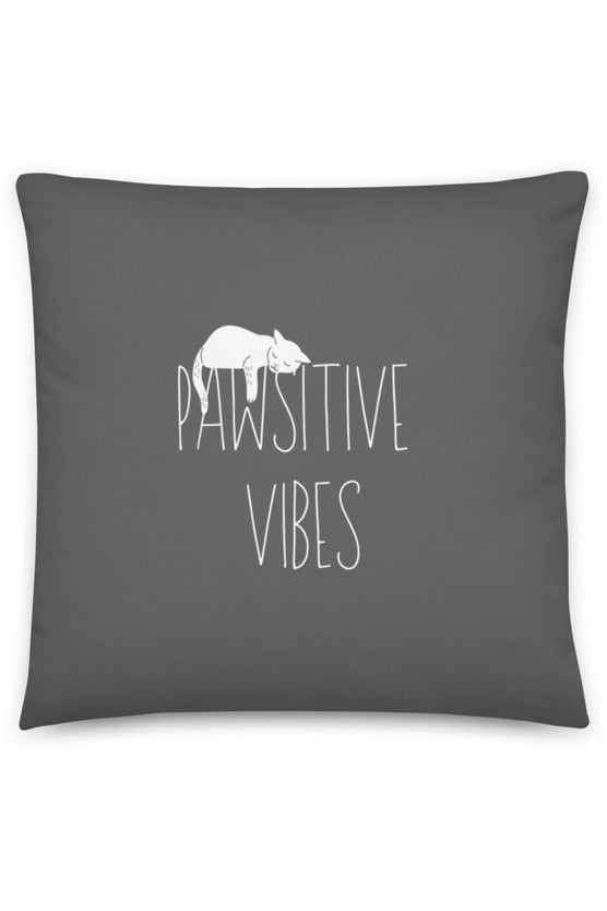 "Pawsitive Vibes" - Basic Pillow
