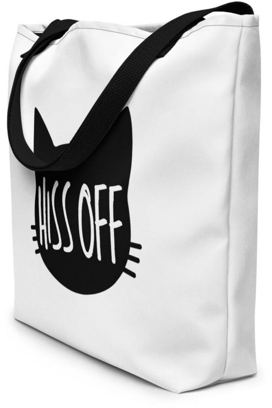 "Hiss Off" - Beach Bag