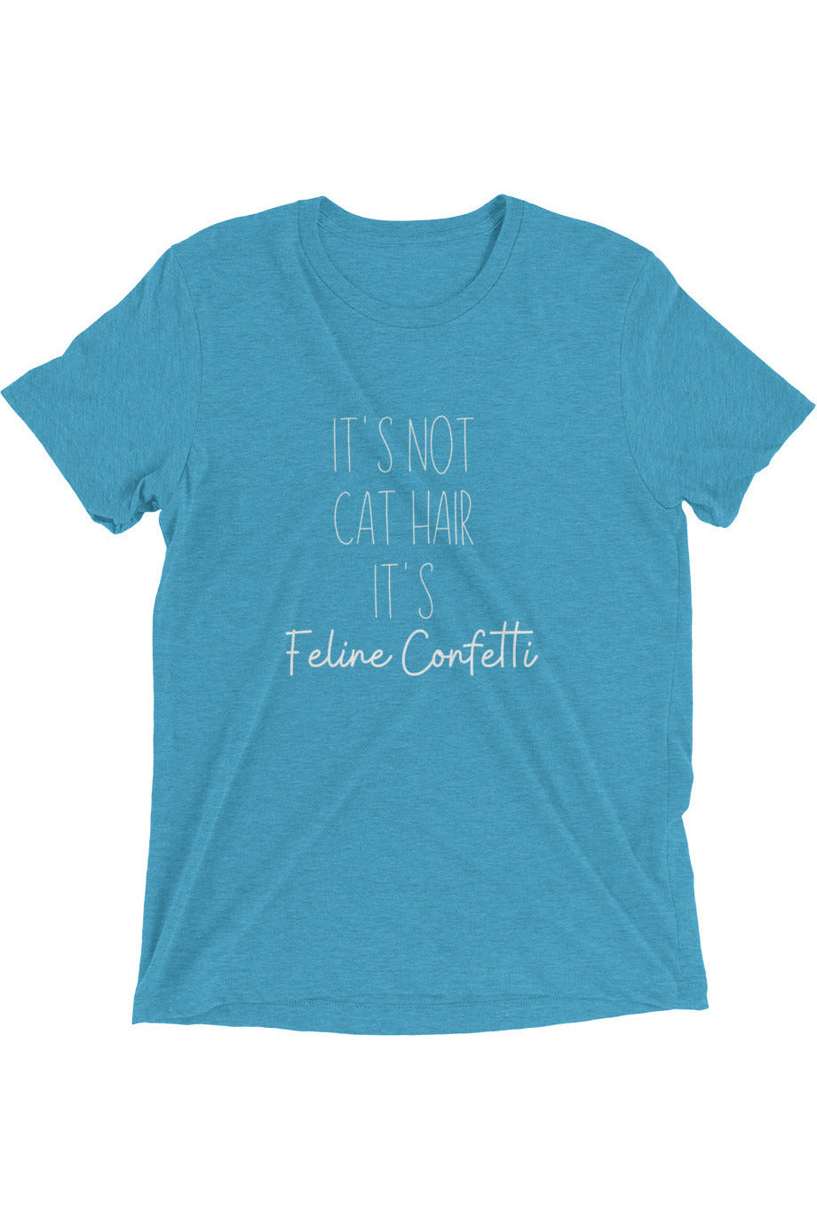 "Feline Confetti" - Short sleeve t-shirt