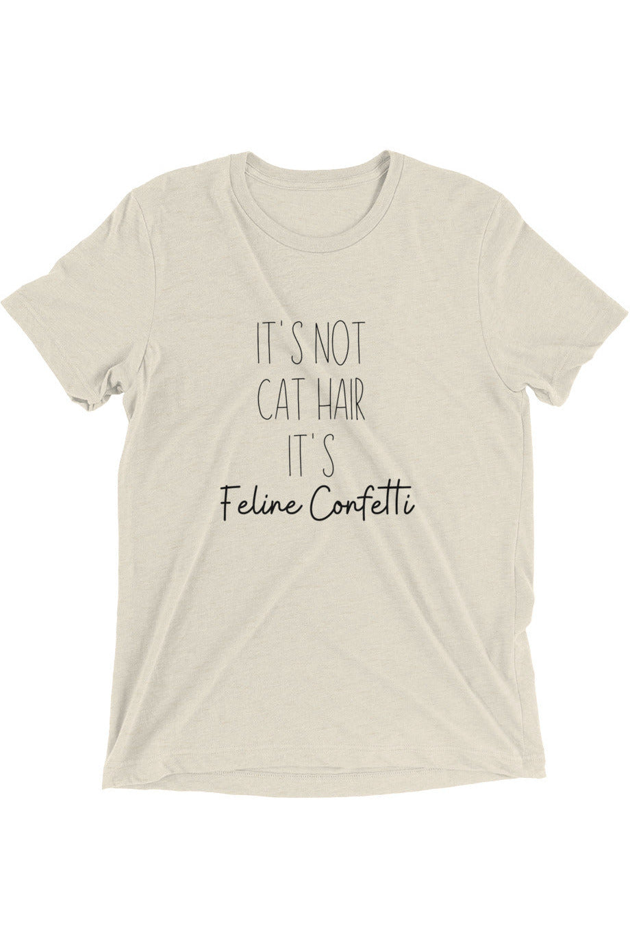 "Feline Confetti" - Short sleeve t-shirt