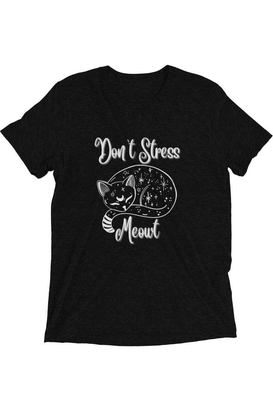 "Don't Stress Meowt" - Short sleeve t-shirt