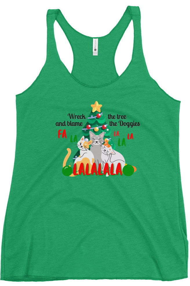 "Wreck The Tree" - Women's Racerback Tank