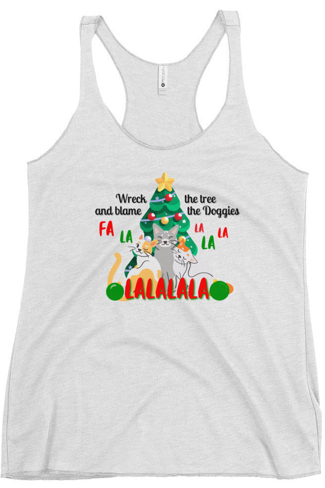 "Wreck The Tree" - Women's Racerback Tank